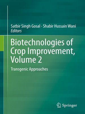 cover image of Biotechnologies of Crop Improvement, Volume 2